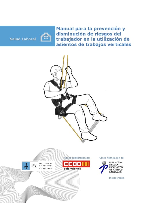 Prevencion riesgos asientos trabajos verticales