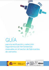 portada guia herramientas ergonómicas sector cemento-