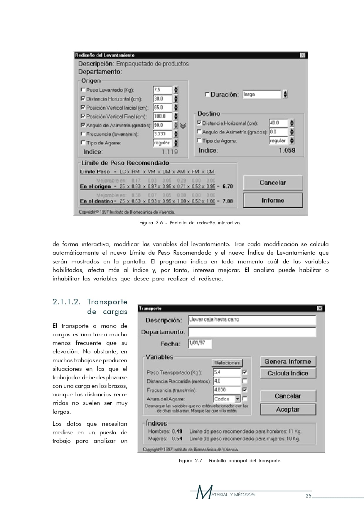 Evaluación riesgos carga física comercio-alimentación