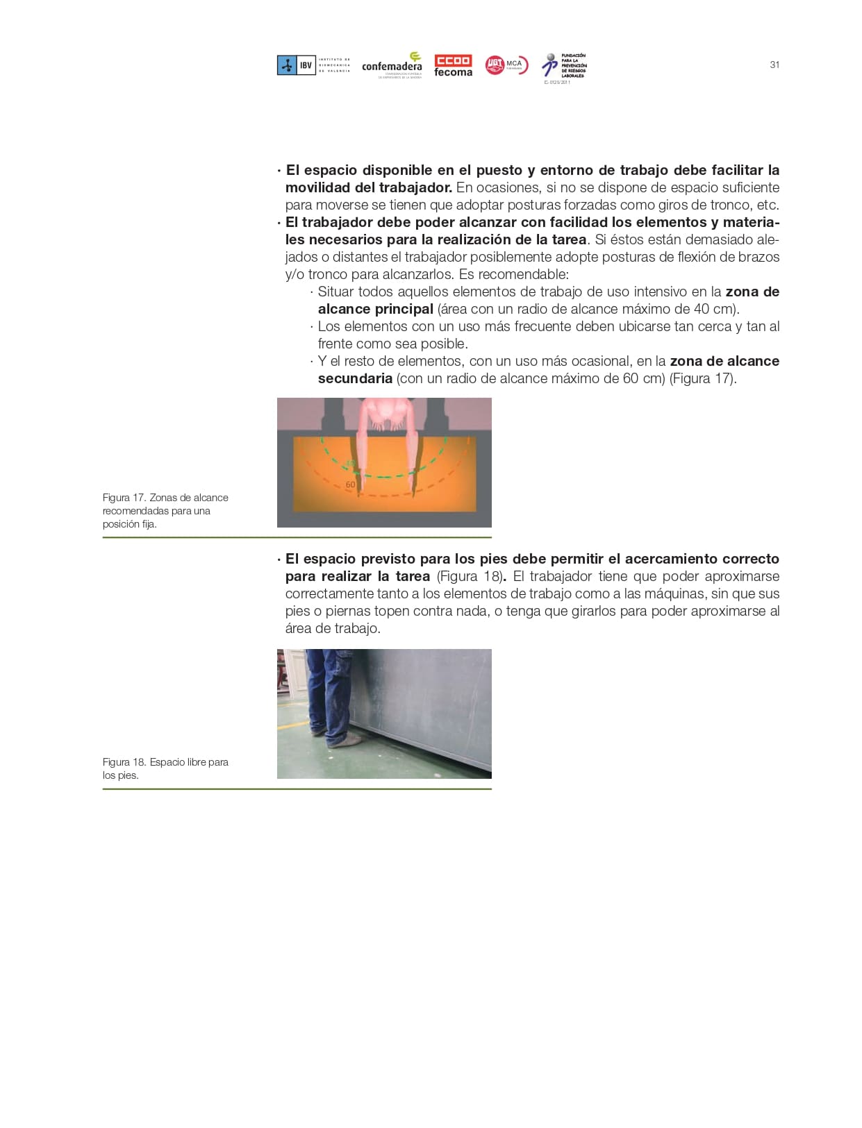 Wood ERGO Good. Guía para la mejora de las condiciones ergonómicas en puestos de trabajo del sector de la madera y el mueble